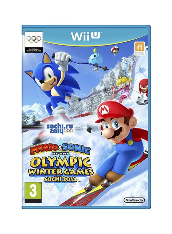 نينتندو لعبة "Mario And Sonic At The Winter Olympic Games Sochi 2014" (الإصدار العالمي) - رياضات - نينتندو وي يو - Image 1