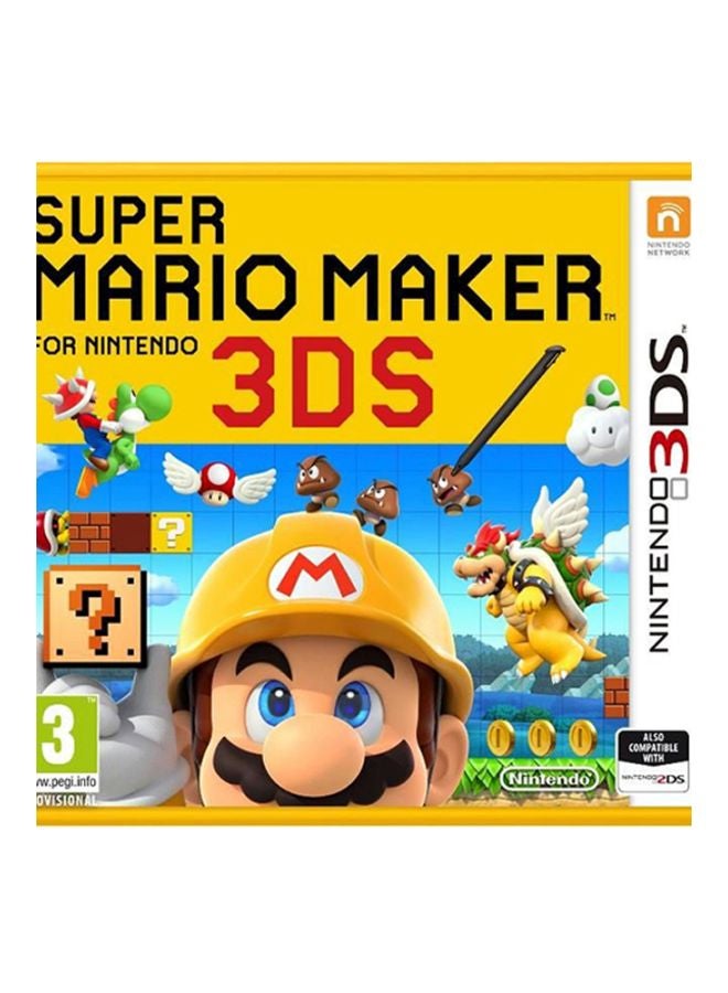 Nintendo Super Mario Maker (Intl Version) - Adventure - Nintendo 3DS - Image 1
