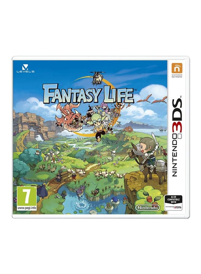 نينتندو لعبة "Fantasy Life" (إصدار عالمي) - مغامرة - نينتندو 3DS - Image 1
