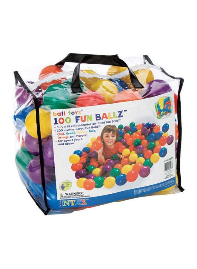 INTEX 100-Piece Fun Ballz Set - Image 2