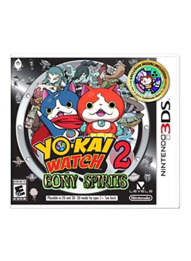 نينتندو لعبة Yo-Kai Watch 2 Bony Spirits - (النسخة العالمية) - تقمص الأدوار - نينتندو 3DS - Image 1
