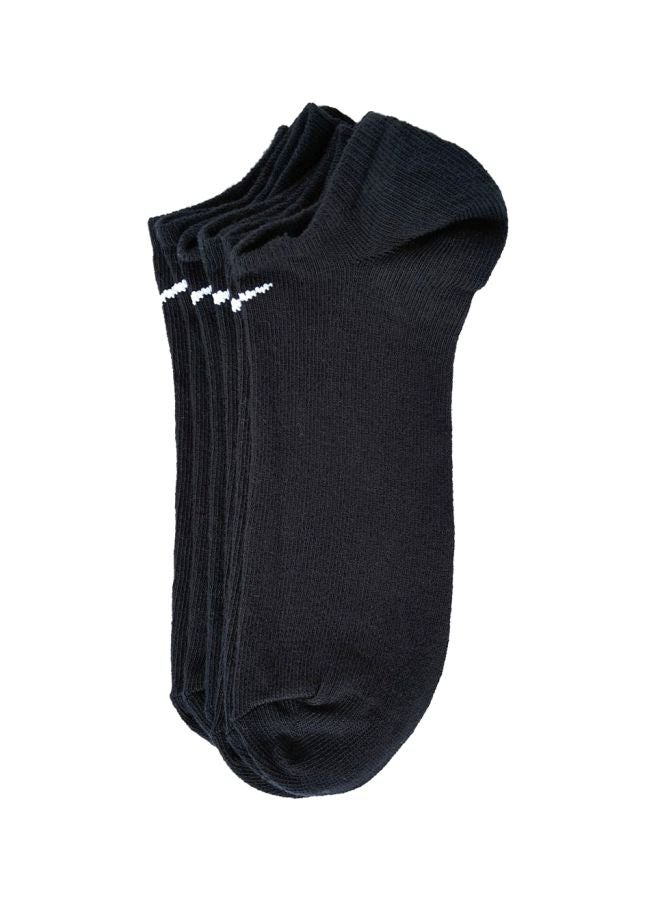 نايكي جوارب نو شو من 3 قطع أسود - Image 1