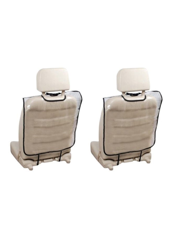 بيوينتي مجموعة أغطية واقية للمقعد الخلفي للسيارة مكونة من قطعتين - Image 1