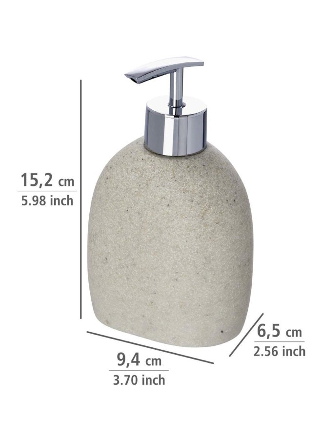 Wenko Puro Soap Dispenser Anthracite 9.4x6.5x15.2cm - Image 2