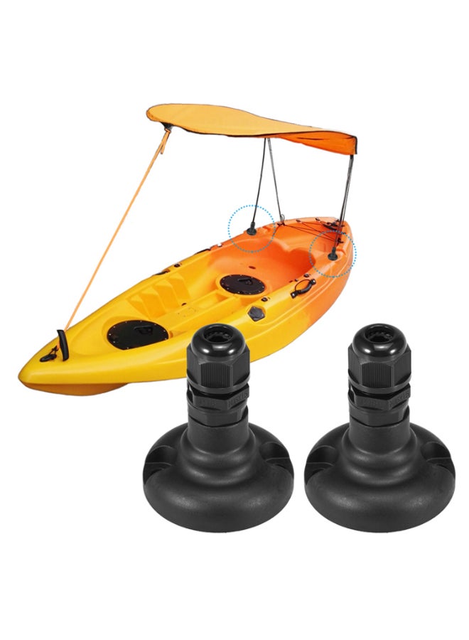 Generic Pair Of Kayak Canopy Shade Mount Base  - Image 2