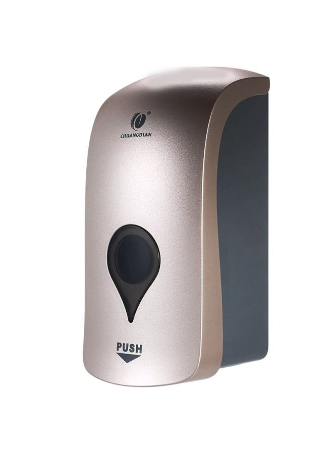 CHUANGDIAN - Automatic Spray Soap Dispenser Black/Gold 25x11.5x12cm - Image 1