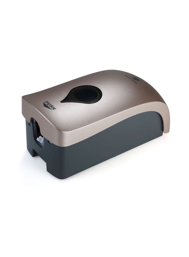 CHUANGDIAN - Automatic Spray Soap Dispenser Black/Gold 25x11.5x12cm - Image 1