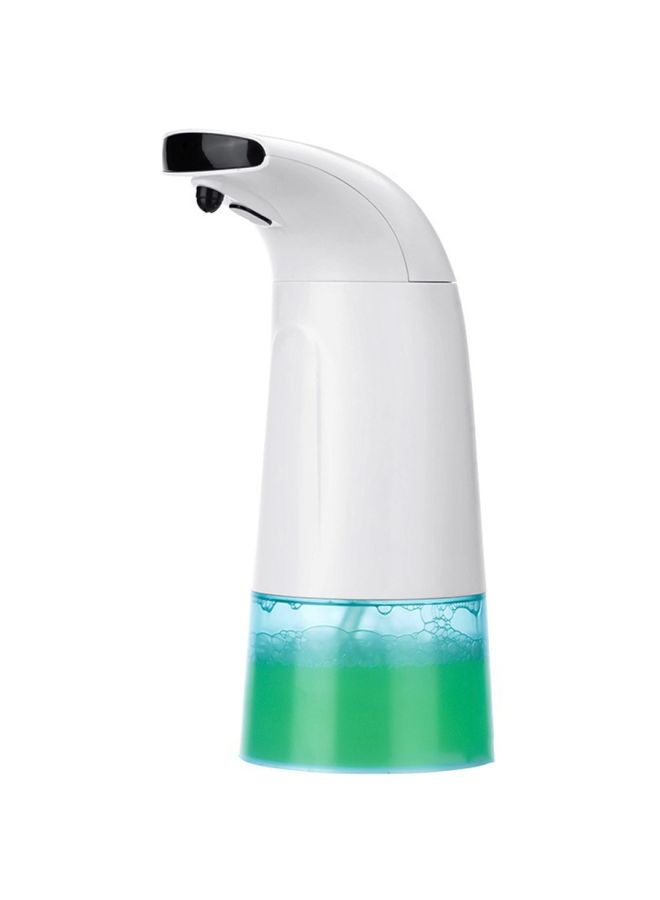 Automatic Contactless Induction Foam Infrared Soap Dispenser White/Clear 21x9x13cm