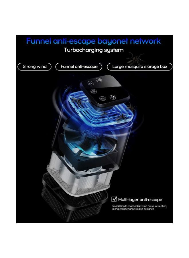 Generic Electric Mosquito Killer With Trap Lamp Black 0.6kg  - Image 3