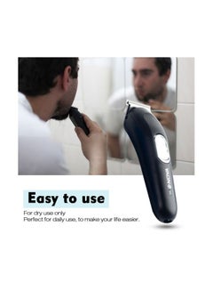 NOVA Professional Electric Hair Trimmer Set Black/Silver  - Image 3