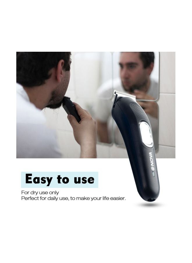 NOVA - Professional Electric Hair Trimmer Set Black/Silver - Image 1