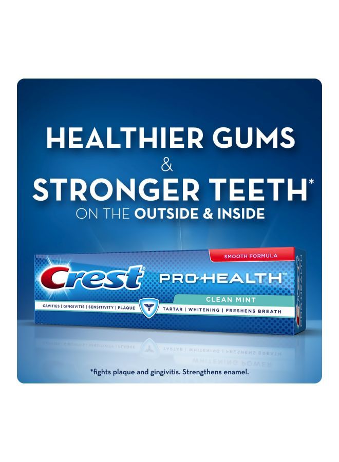 كرست مجموعة معجون أسنان برو هيلث بنكهة النعناع النظيف مكونة من 3 قطع - Image 4