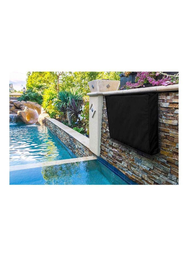 Polyester TV Cover Black - Image 4