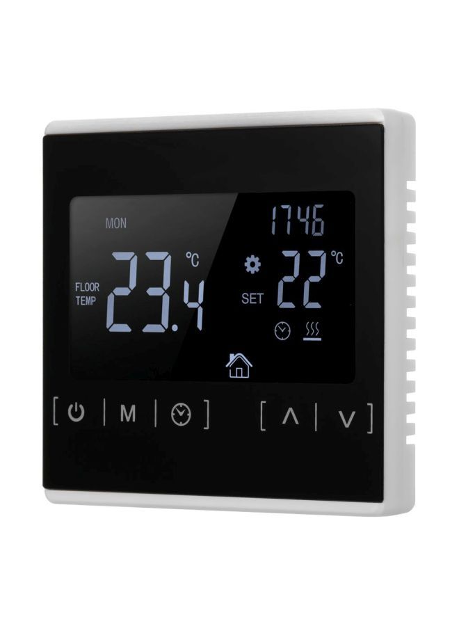 Generic LCD Touch Screen Temperature Controller White/Black  - Image 1