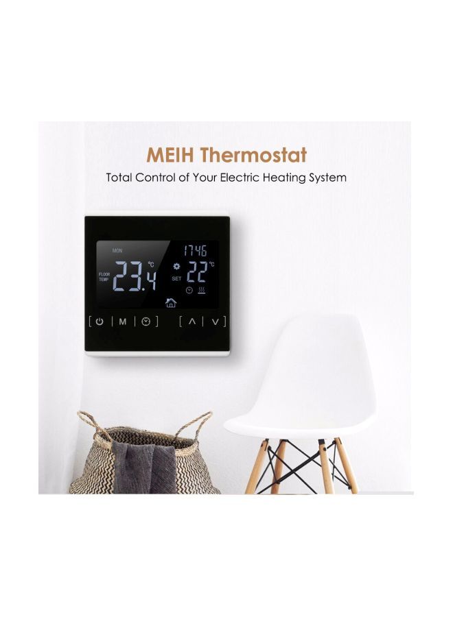Generic LCD Touch Screen Temperature Controller White/Black  - Image 4