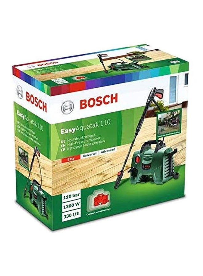BOSCH EasyAquatak 110 High-Pressure Washer Green/Black  - Image 2