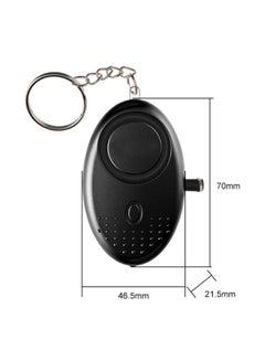 Self-Defense Security Alarm Keychain Black - v1585403734/N36236621A_2