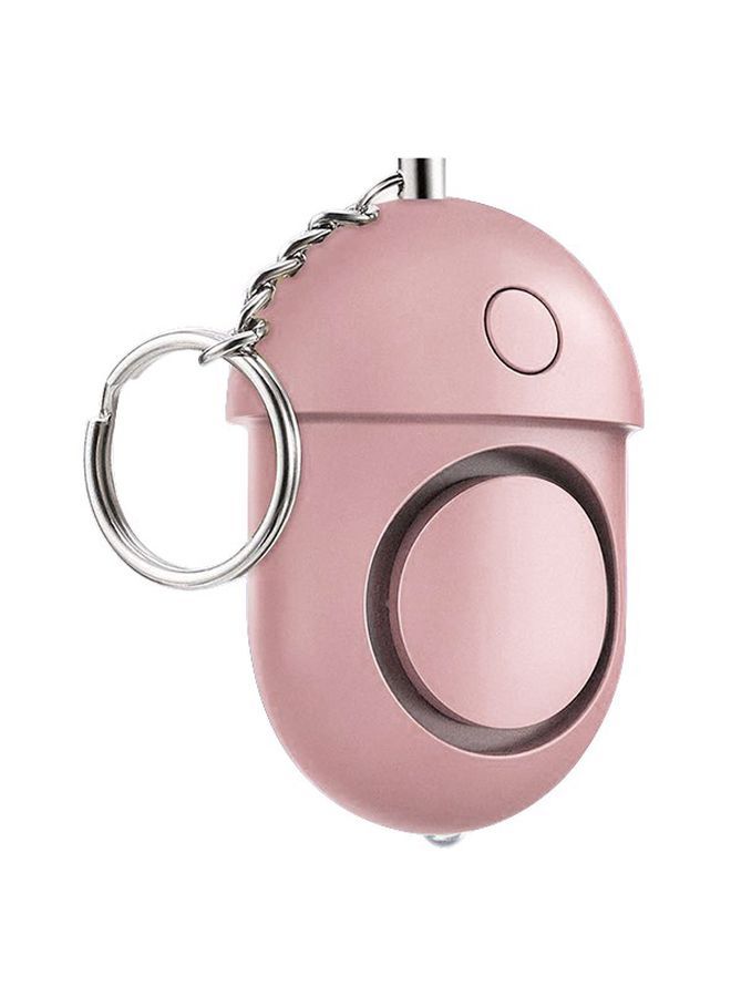 سلسلة مفاتيح مزودة بإنذار للدفاع عن النفس أحمر وردي/فضي 8Ø³Ù†ØªÙŠÙ…ØªØ± - Image 4