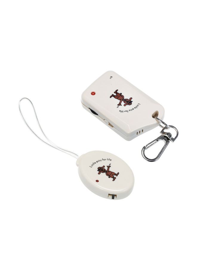 Wireless Electronic Anti-Lost Alarm White/Brown 20cm  - Image 4