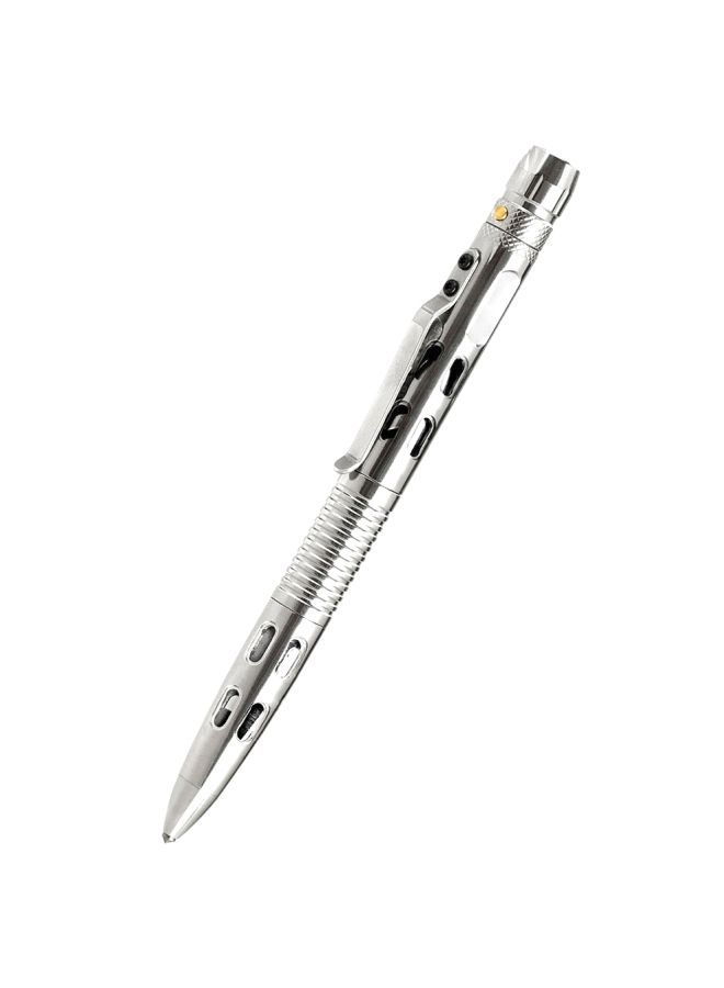 Tactical Self Defense Pen Silver 18.2centimeter - Image 1