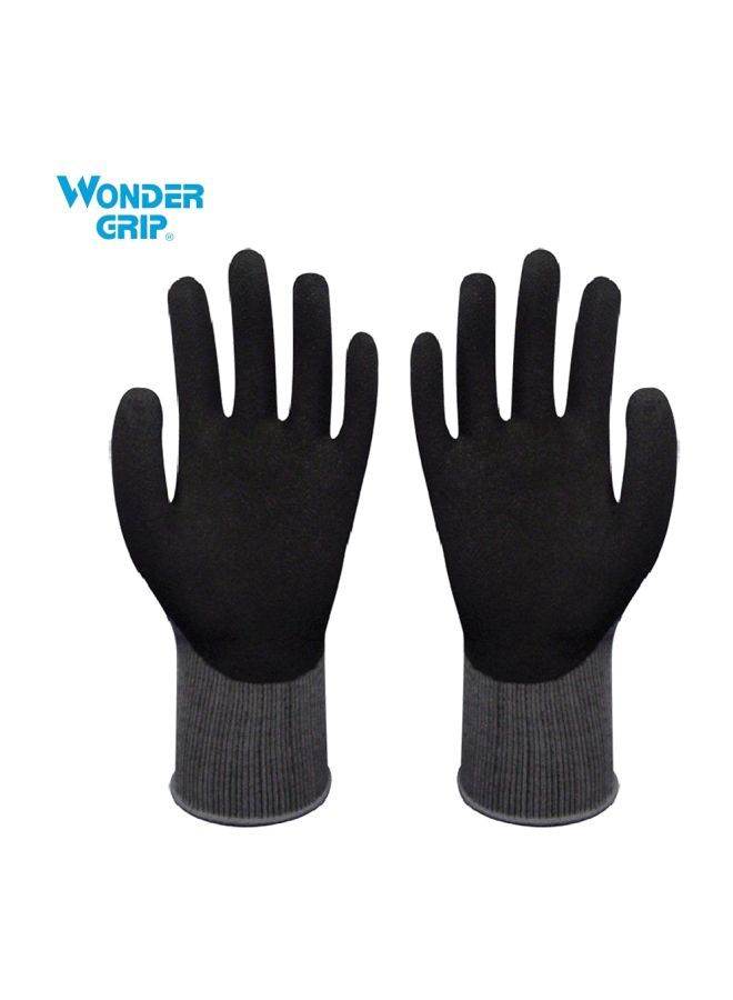 Pair Of Nylon Abrasion Proof Gloves Black XL - v1585403797/N36236926A_4