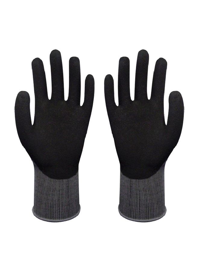 Pair Of Nylon Abrasion Proof Gloves Black XL - v1585403799/N36236926A_1