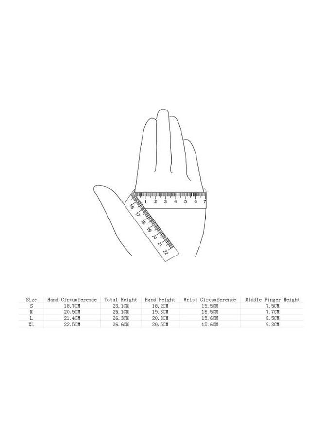 Pair Of 13 Gauge Nylon Abrasion Proof Gloves Green/Black S - v1585403801/N36236929A_7