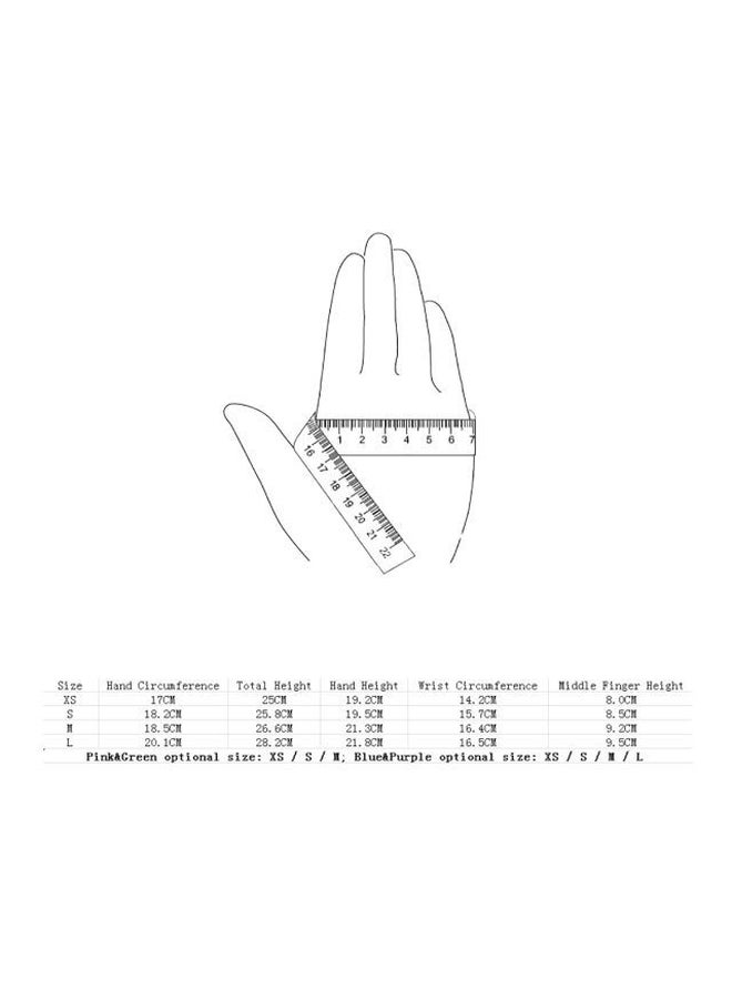 وندر جريب - زوج قفازات نايلون مقاومة للتآكل. أخضر/أسود S - Image 1