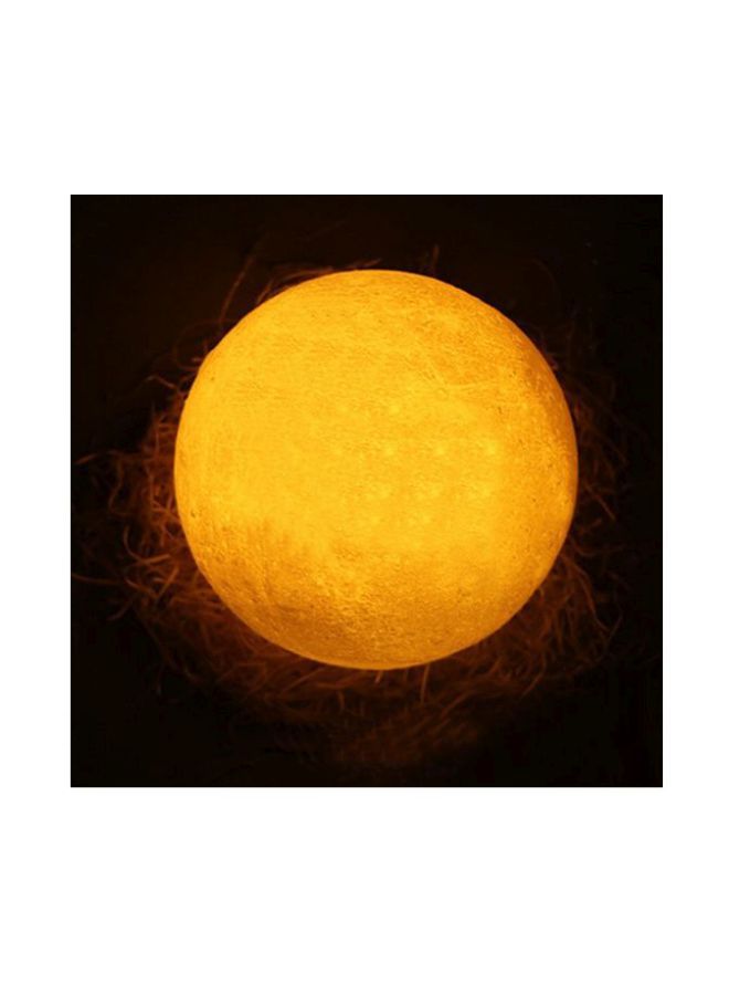Touch Control 3D Moon Lamp White - Image 3