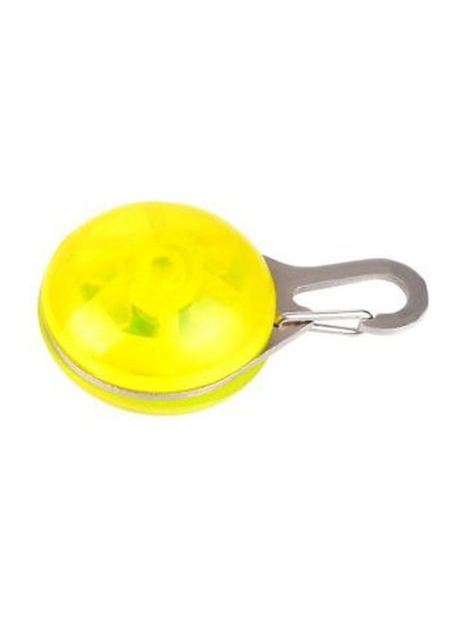 LED Clip-On Safety Keychain Light Yellow 18cm  - Image 2