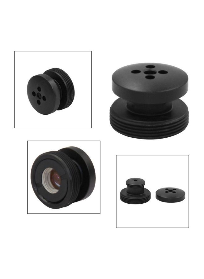 Button Lens M12 Mount Black - Image 3