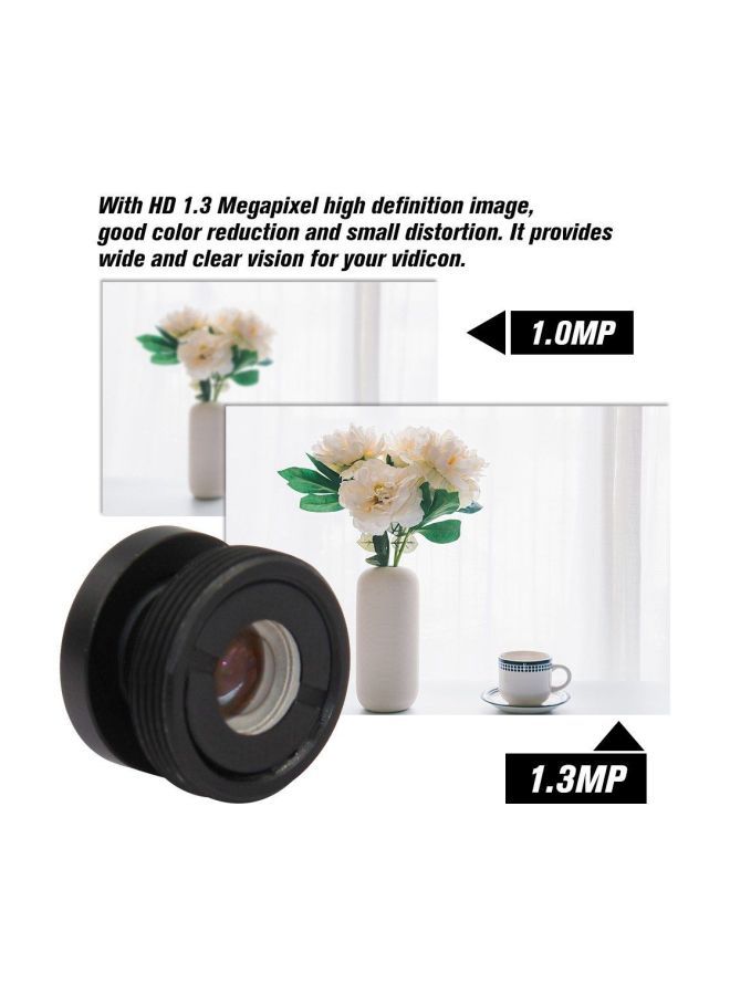 Button Lens M12 Mount Black - Image 5