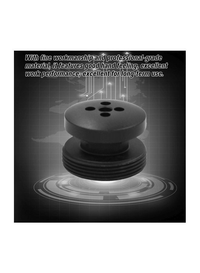 Button Lens M12 Mount Black - Image 4