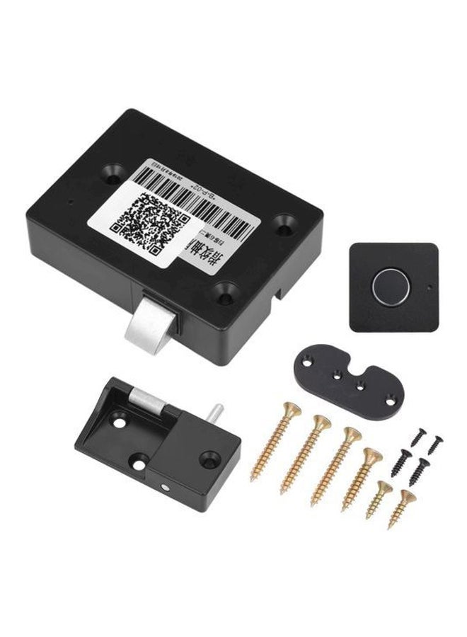 Generic Fingerprint Cabinet Lock Black  - Image 3