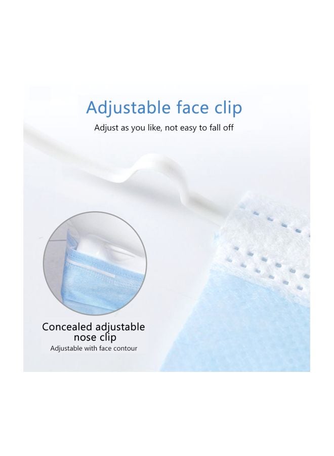 Pack Of 50 Disposable 3 Layer Face Masks - Image 5