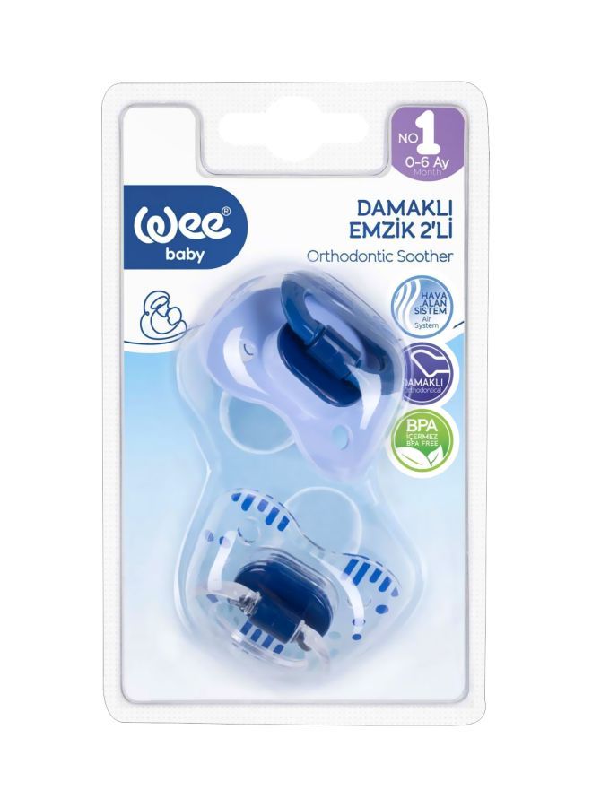 Wee baby Silicone Baby Soother (0-6 Months) 