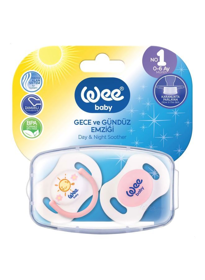 Wee baby - Silicone Baby Day And Night Soother (0-6 Months) - Image 1
