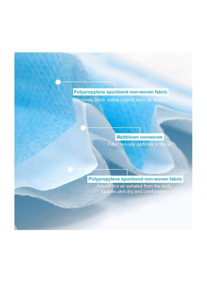 50-Piece Disposable Face Mask - Image 2