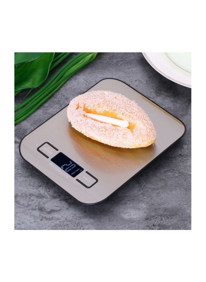 ميزان رقمي للمطبخ رمادي 20.60x3x16.60سم - Image 2