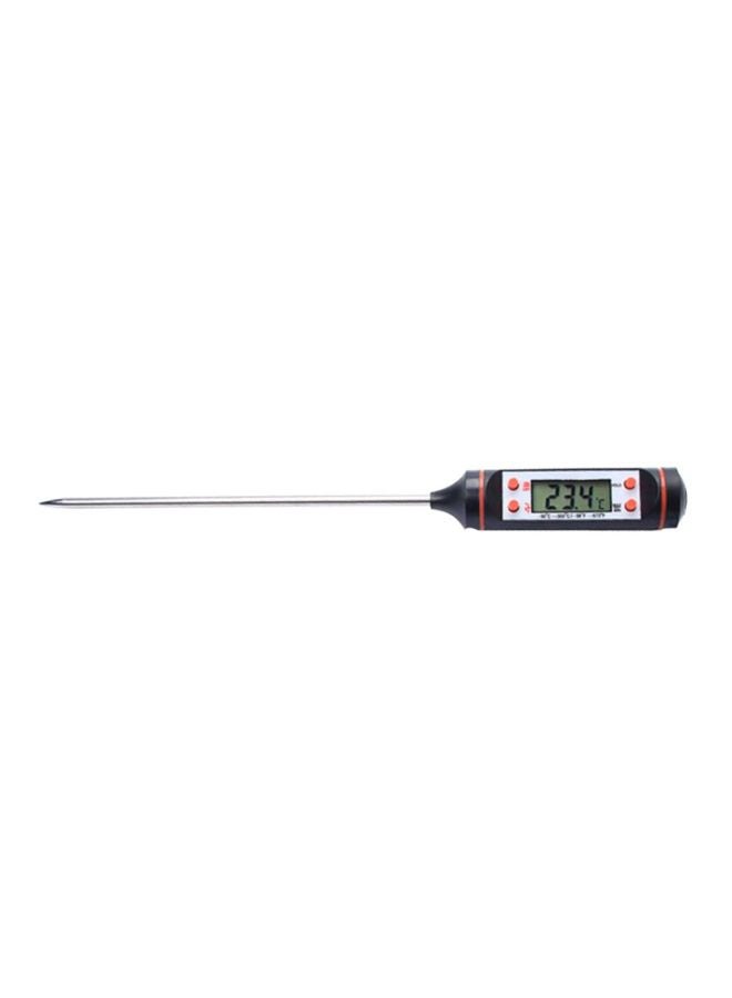 Digital Probe Thermometer Black/Silver/Red 25x10x15centimeter - Image 1