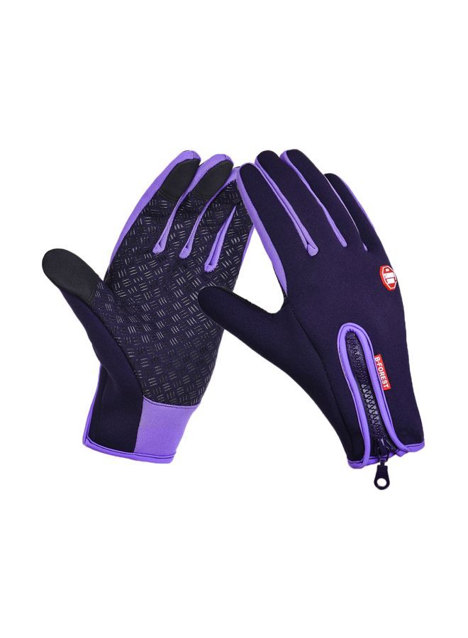kyncilor 2-Piece Non-Slip Winter Sports Gloves L