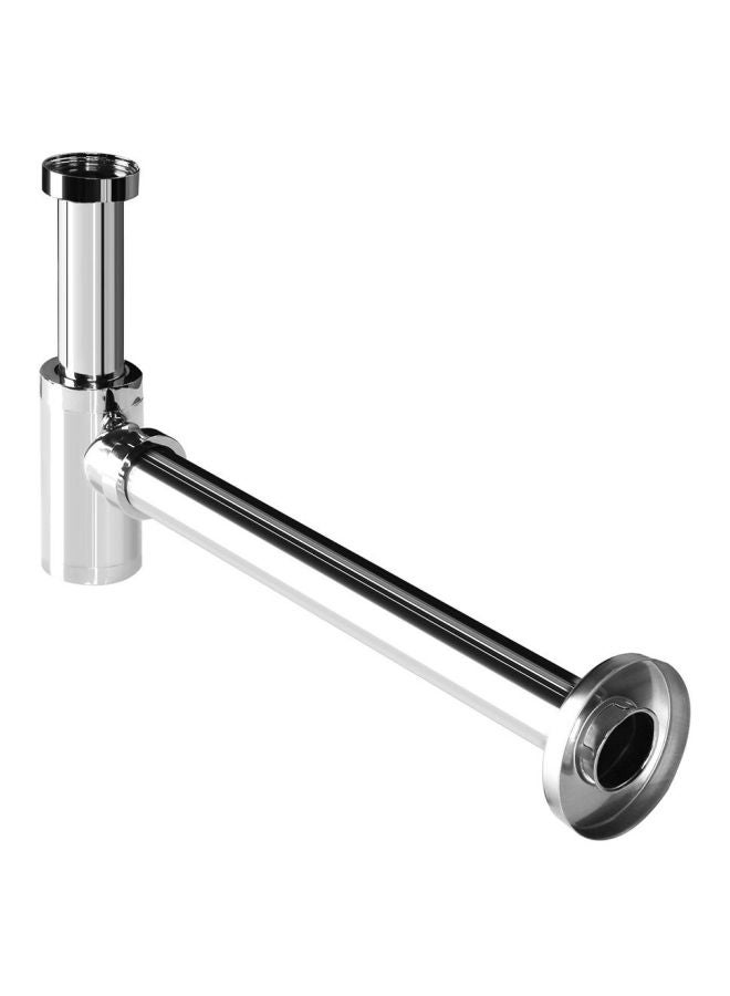 Zinc Alloy Drain Valve Silver 31.50x7.80x9.00cm - Image 1