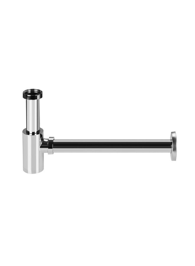 Zinc Alloy Drain Valve Silver 31.50x7.80x9.00cm - Image 3