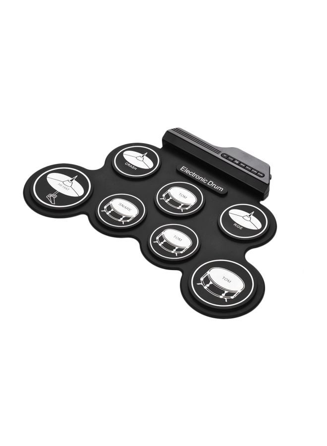Generic 3-Piece USB Roll-Up Silicon Electronic Drum Set  - Image 3