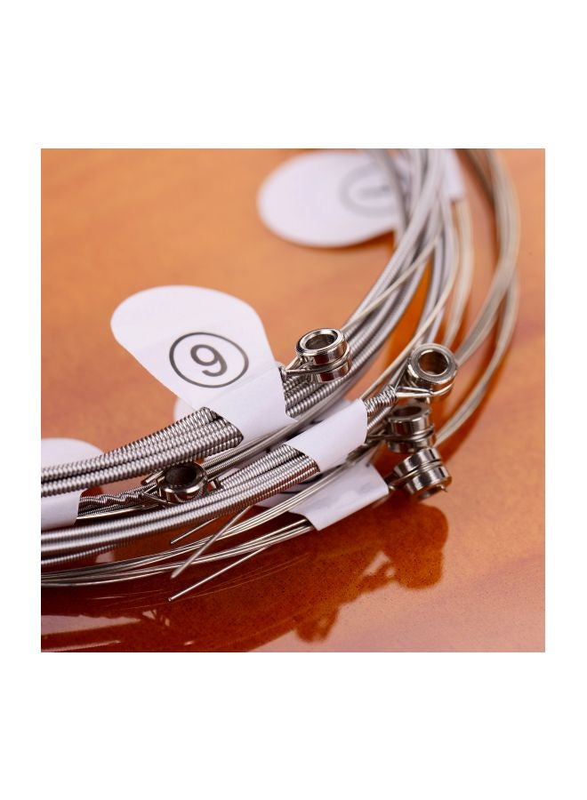 زيكو مجموعة أوتار نيكلي للجيتار الكهربائي مكونة من 6 قطع - Image 2