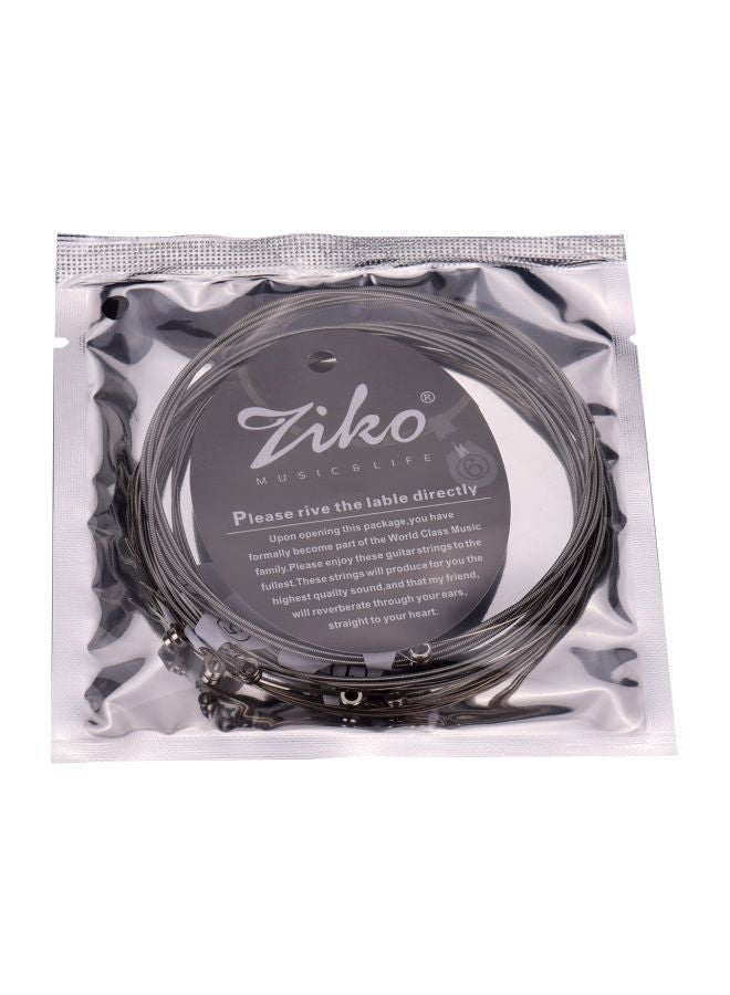 ZIKO 6-Piece Nickel Wound Electric Guitar Strings DN-009  - Image 3