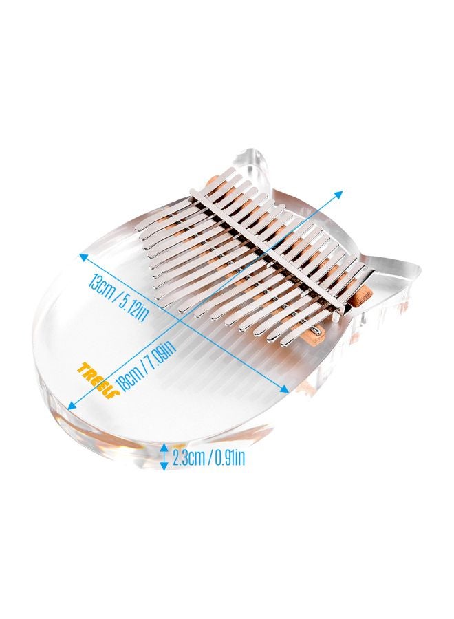 Generic - 17 Keys Acrylic Thumb Piano - Image 1