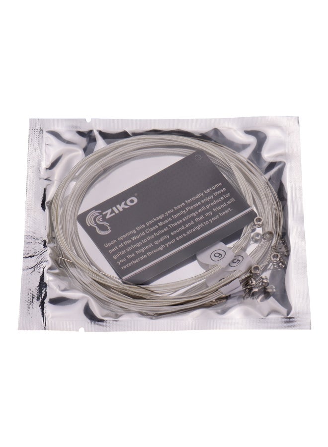 ZIKO 6-Piece Silver Plated Light Acoustic Guitar Strings DUS-012  - Image 5