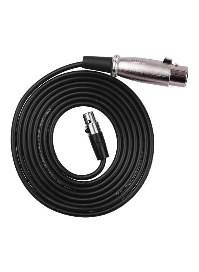 Generic 4-Pin Mini XLR To XLR Connector Cable  - Image 1