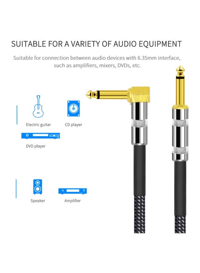 Gold-Plated Guitar Cable Cord - Image 2